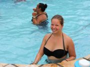Isabelle Brunner, estudante alemã e voluntária
