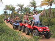 Passeio de quadriciclo da Terra Molhada 