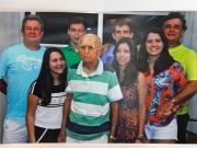 zé Geraldo com filhos e Netos