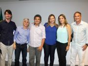 Cirurgiões-dentistas Gustavo, Eimar, Gláucio, Jane, Thayanne e Marco Aurélio