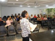 Cena do julgamento simulado de processo Ético