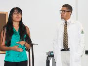 Cena do julgamento simulado de processo Ético