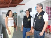 Secretária de Saúde de Lajes Pintada conversa com fiscais do CRO-RN 