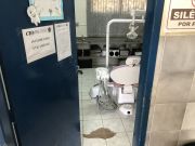 Consultório dentário interditado no Centro Municipal de Saúde Sueli Lucena de Araújo, em Serra Negra do Norte