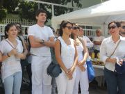 Estudantes de Odontologia da UFRN marcaram presença no protesto