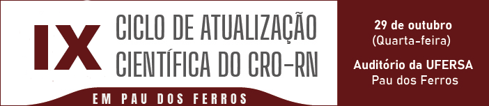 IX Ciclo de Palestras Cientificas de Pau dos Ferros