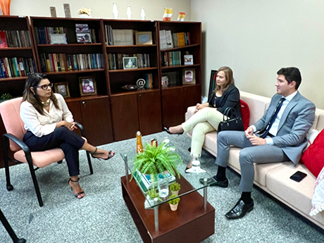 Presidente do CRO-RN faz visita institucional a 4ª. Vara da Justiça Federal do RN 