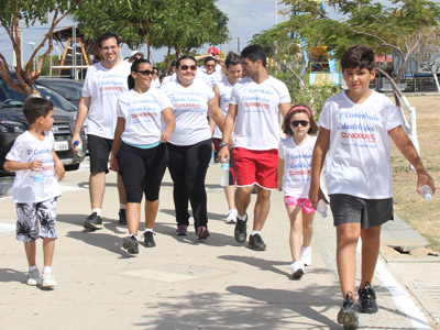 Uniodonto de Caicó realizou a I Caminhada Odontológica do Seridó