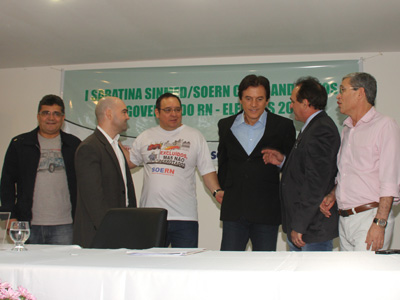 Sindicatos dos Dentistas e dos Médicos fazem sabatina com candidatos ao governo