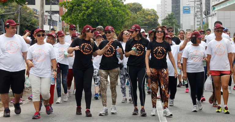 Caminhada do Dentista 2018 neste sábado saindo do Bosque das Mangueiras