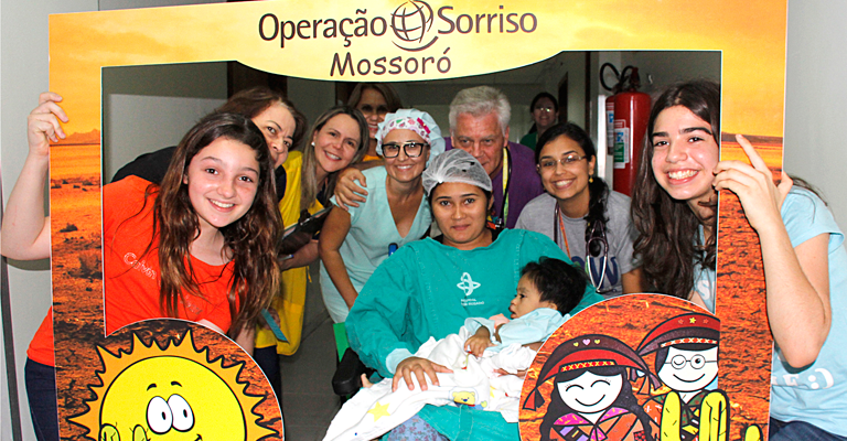 Operação Sorriso 2019 em Mossoró aceita cadastros de pacientes para cirurgias de lábio leporino