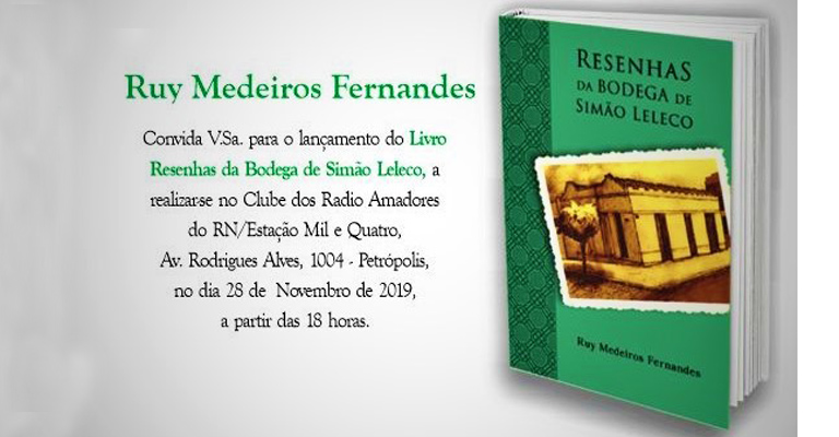 Ex-presidente do CRO-RN lança livro de crônicas dia 28 de novembro