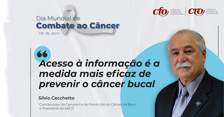 Dia Mundial de Combate ao Câncer: “acesso à informação é a medida mais eficaz de prevenir o câncer bucal”, afirma especialista