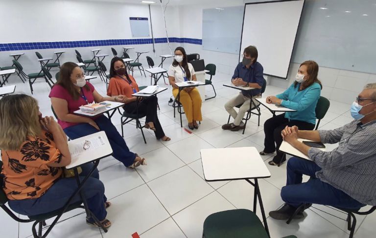 Conselheiros do CRO-RN visitam cursos de graduação e pós-graduação de Odontologia de Mossoró