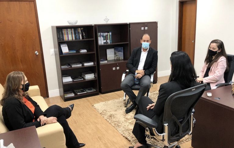 Presidente do CRO-RN faz visita à Justiça Federal, 9 vara com sede em Caicó, e agradece pela celeridade nas apreciações de ações
