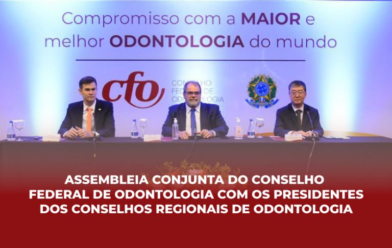 Em Assembleia Conjunta, CFO delibera pautas com a presença dos presidentes dos CROs em prol da Classe Odontológica