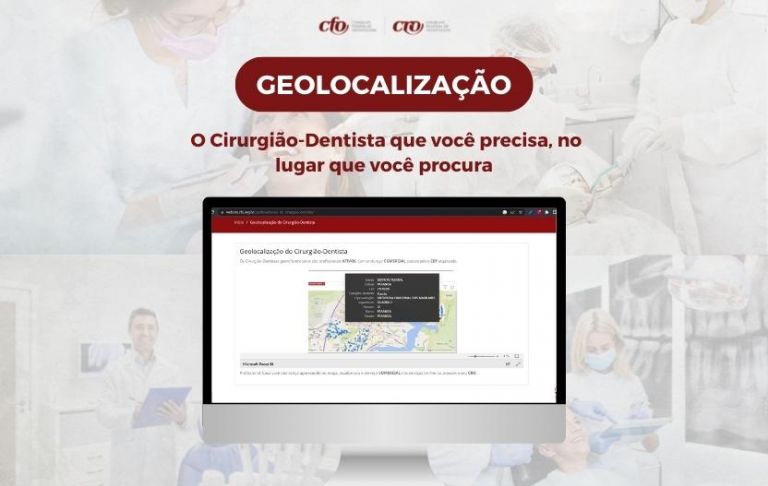 Geolocalização: o Cirurgião-Dentista que você precisa, no lugar que você procura!