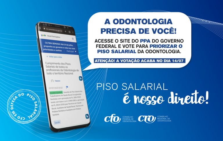 Sistema Conselhos na luta pelo cumprimento do piso salarial da Odontologia