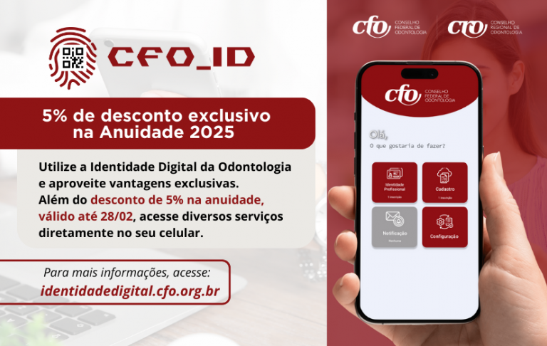 CFO_ID: 5% de Desconto na Anuidade 2025