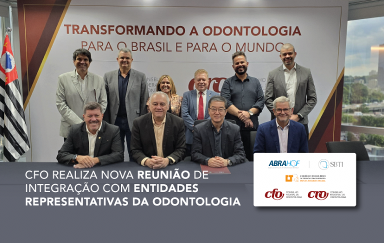 CFO realiza nova reunião de integração com entidades representativas da Odontologia