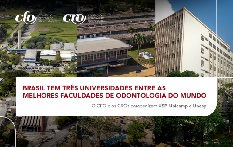 Brasil tem três universidades entre as melhores faculdades de Odontologia do mundo