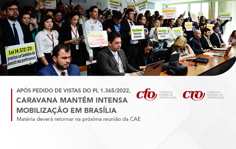 Após pedido de vistas do PL 1.365/2022, Caravana mantém intensa mobilização em Brasíli