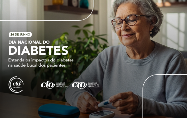 CFO Esclarece: Entenda os impactos do diabetes na saúde bucal dos pacientes