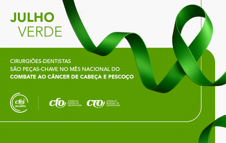 CFO Esclarece: Cirurgiões-dentistas são peças chave no Mês Nacional do Combate ao Câncer de Cabeça e Pescoço