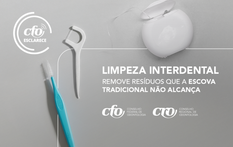 CFO Esclarece: Limpeza interdental remove resíduos que a escova tradicional não alcanç