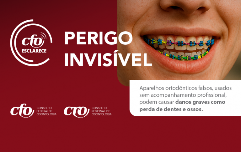 CFO Esclarece: Aparelhos ortodônticos falsos podem causar sérios riscos à saúde