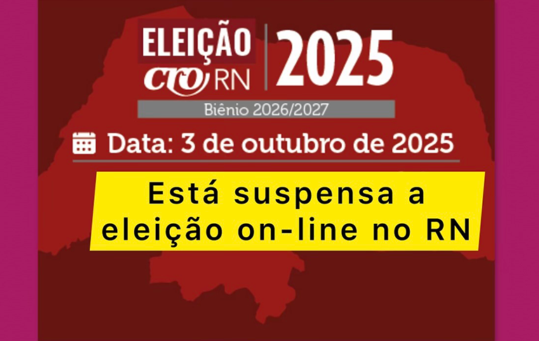 NOTA OFICIAL: ELEIÇÕES CROs 2025