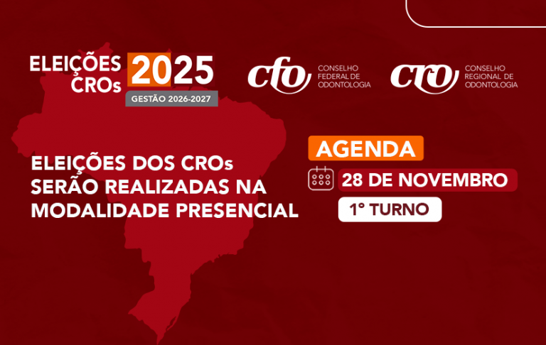 Eleições 2025 serão realizadas em 28 de novembro na modalidade presencial