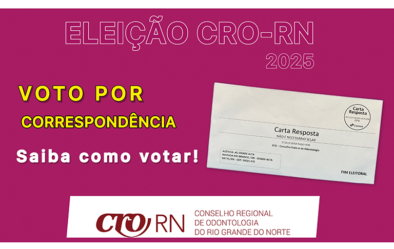 Saiba como votar por Correspondência