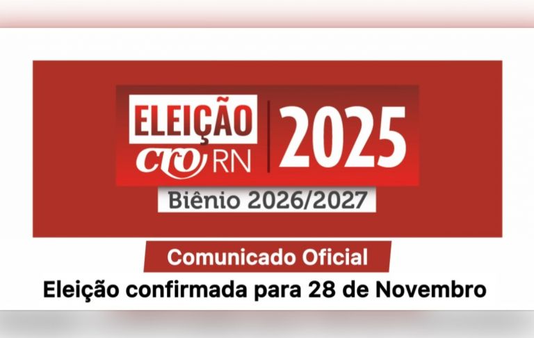 Tribunal Regional Federal (TRF5, em Recife) confirma eleição presencial do CRO-RN para o próximo dia 28 de novembro 