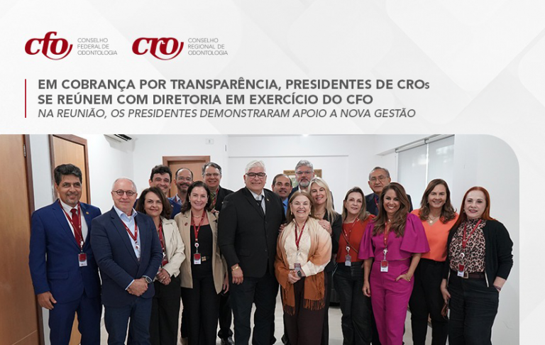 Em cobrança por transparência, presidentes de CROs se reúnem com diretoria em exercício do CFO