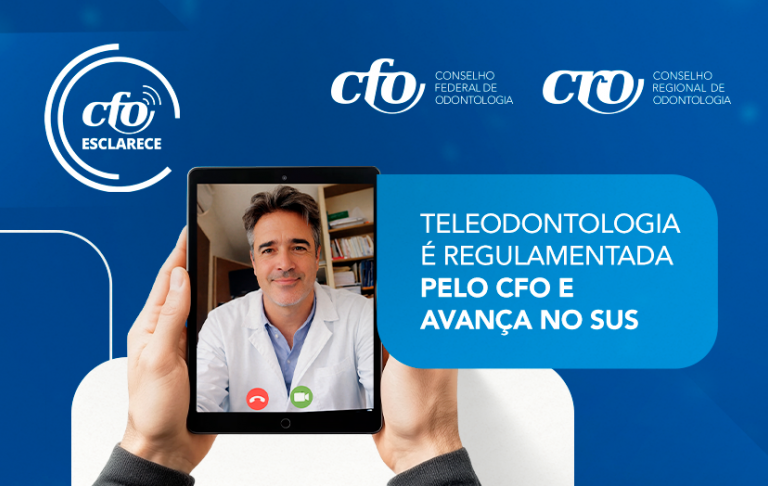 CFO regulamenta a Teleodontologia e dá passo fundamental para a inclusão de consultas odontológicas no programa Telessaúde do SUS