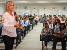 Conselheira do CRO-RN participou de conferências municipais de Saúde como palestrante