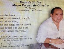 Dr. Givaldo homenageia o amigo que partiu...