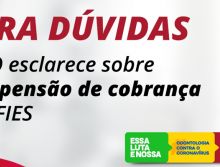 COVID-19: CFO esclarece dúvidas sobre a suspensão da cobrança do Fies