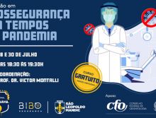 Curso gratuito “Imersão em Biossegurança em Tempos de Pandemia” com apoio do CFO tem vagas limitadas