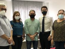 Conselheiros do CRO-RN têm reunião com o presidente do CRO-PB para troca de experiências em suas lutas pela valorização  profissional