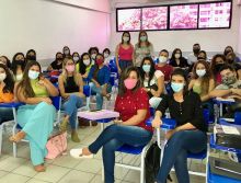 Encontro do CRO-RN com os futuros dentistas da Uninassau.