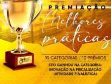 CFO recebe prêmio de Inovação na Fiscalização e é destaque na 6ª Conferência Nacional dos Conselhos Profissionais
