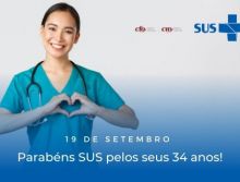 CFO celebra 34 anos de história do Sistema Único de Saúde (SUS)