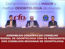 Em Assembleia Conjunta, CFO delibera pautas com a presença dos presidentes dos CROs em prol da Classe Odontológica