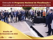 Execução do Programa Nacional de Fiscalização é marcada por entrega de equipamentos para os CROs