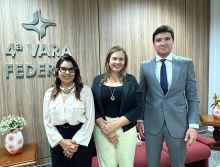 Presidente do CRO-RN faz visita institucional a 4ª. Vara da Justiça Federal do RN 