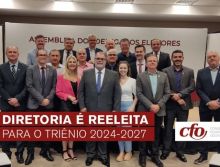 Diretoria é reeleita para o triênio 2024-2027