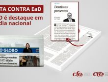 Odontologia contra EaD é destaque nacional em artigo do Presidente do CFO