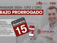 Anuidade 2024 já está disponível; prazo de paganmento prorrogado até 15 de fevereiro